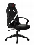 Бюрократ (Зомби) ZOMBIE 300 BW Игровое кресло экокожа черная/белая от интернет магазина Новый Стиль Киров