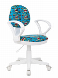 Бюрократ KD-3/WH/ARM/BOOM Детское кресло от интернет магазина Новый Стиль Киров