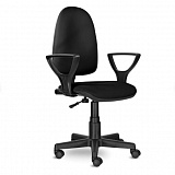 Brabix Prestige Ergo MG-311 Кресло офисное кожзам черный арт.531877 от интернет магазина Новый Стиль Киров