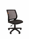 Chairman 699 TW-01/15-21 Кресло компьютерное без подлокотников сетка черная/ткань черная от интернет магазина Новый Стиль Киров