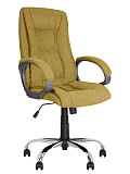 ELLY (Элли) SORO-40 Кресло руководителя офисное ткань желтая от интернет магазина Новый Стиль Киров