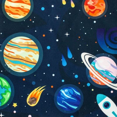 ткань Spaceman, космонавт