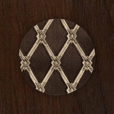 каркас темный тон + ткань brown, коричневый ромб