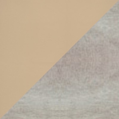 кожзам Ivory + ткань Velvet-20, светло-бежевые