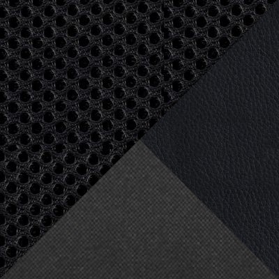 ткань TW + сетка + экокожа, черные