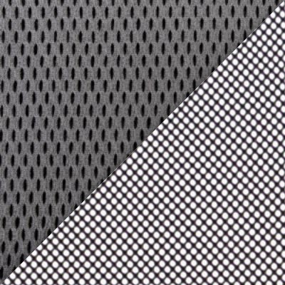 ткань TW, серая + сетка, черная
